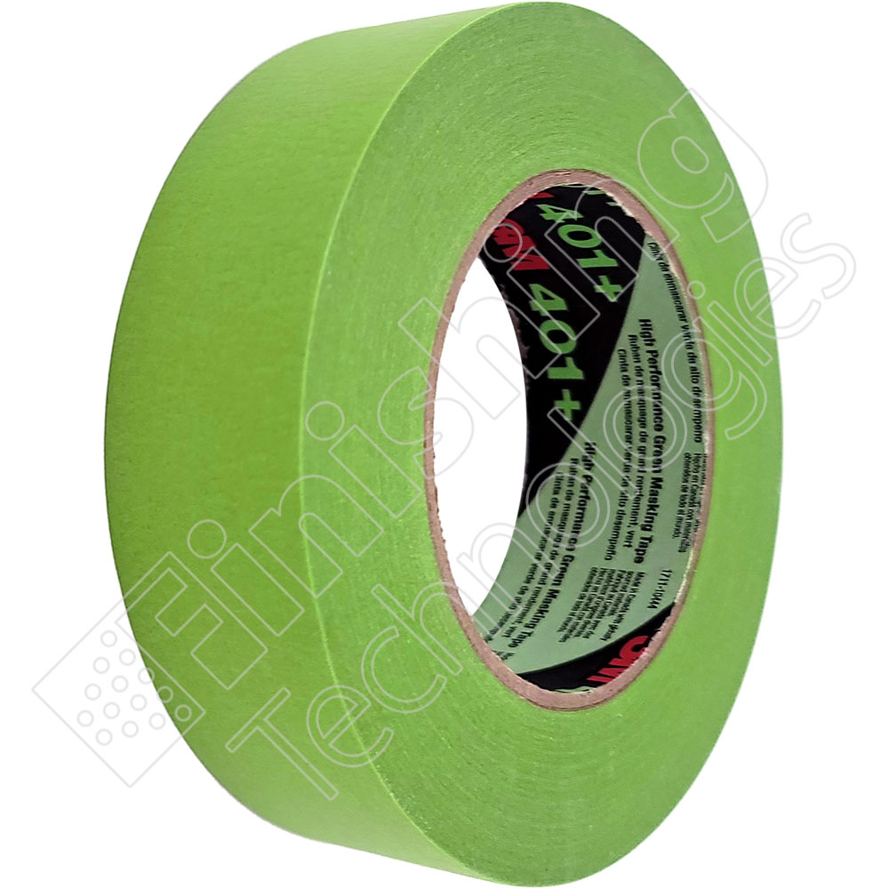3M HIGH PERFORMANCE GREEN MASKING TAPE 401+, 48 MM X 55