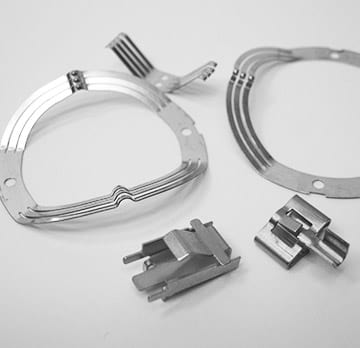 Copper Top Spring Stamping & Contact Assembly for Appliance Application Copper Top Spring Stamping & Contact Assembly for Appliance Application